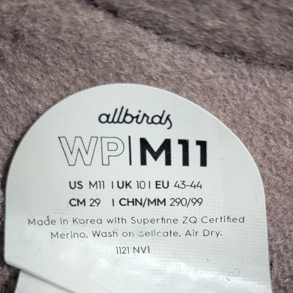 Allbirds WP Sneakers #711 Size 11
